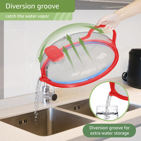 Versatile cover for leftovers, fridge freshness, and outdoor use