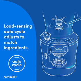 NutriBullet SmartSense 32oz cup designed for single servings on the go.