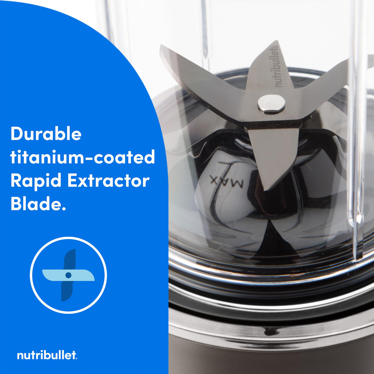 nutribullet Ultra cups are BPA-free, shatter-resistant, and dishwasher-safe.