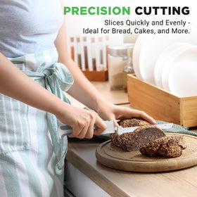 NutriChef cordless electric knife Type-C charger included for efficient charging.