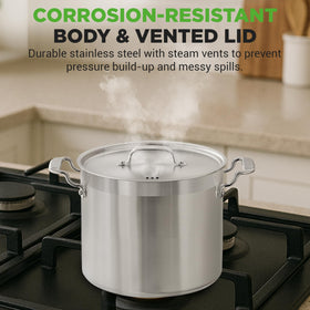 NutriChef base design for even heat distribution across the pot.