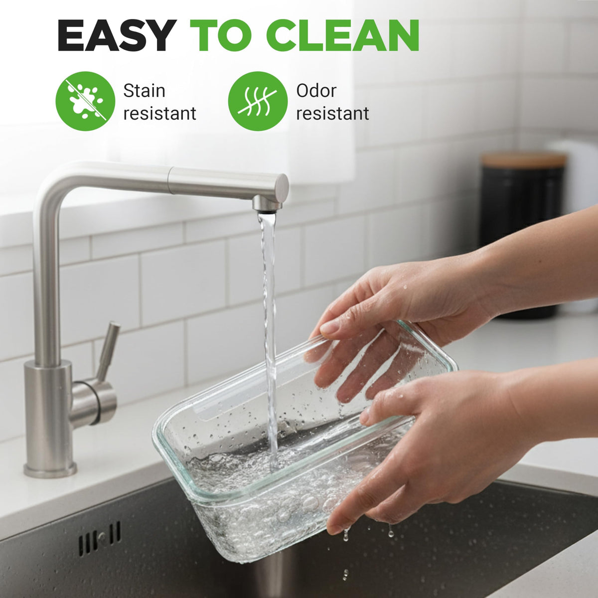NutriChef locking lid with airtight seal keeps foods fresh.