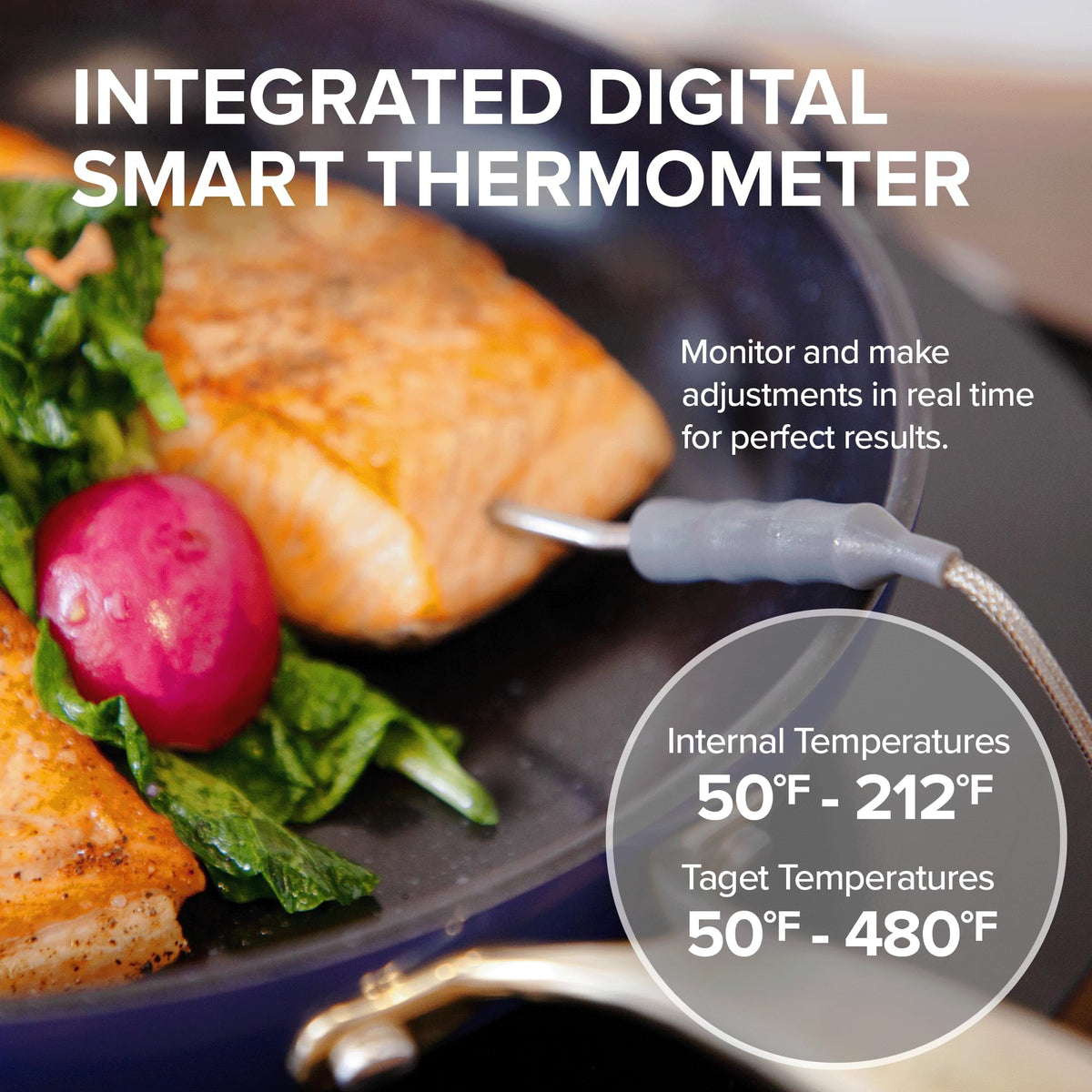 Nuwave induction cooktop 8-inch coil ensures even heating across pots.