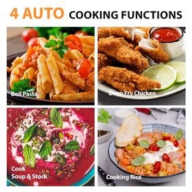 Nuwave induction cooktop safety-glass features a durable, shatter-proof surface.