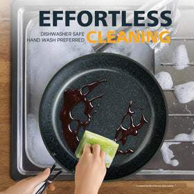 Nuwave oven-safe pan up to 500°F for transitions