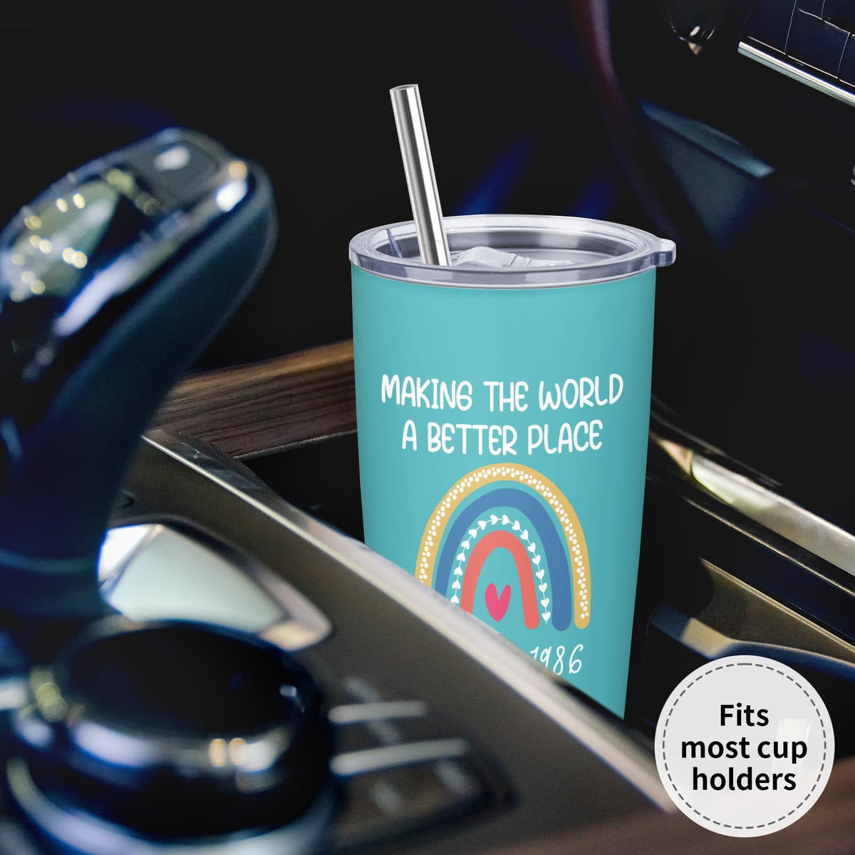 NVFCC includes a 20cm stainless straw and brush for reusable sipping