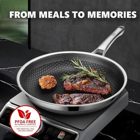OATOFP dishwasher safe pans offer easy cleanup after meals