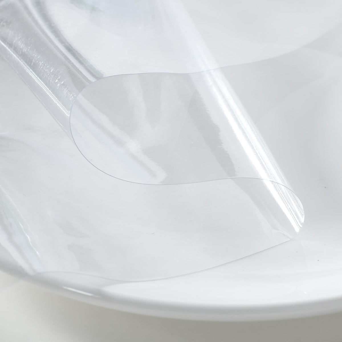 Obstal clear tablecloth oil-proof coating resists greasy messes on dining surface