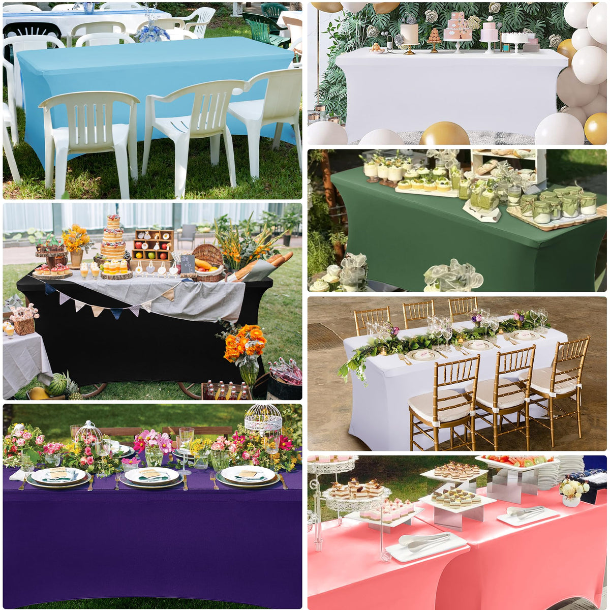 Obstal elastic leg pockets secure the cover for a smooth, full-coverage look.
