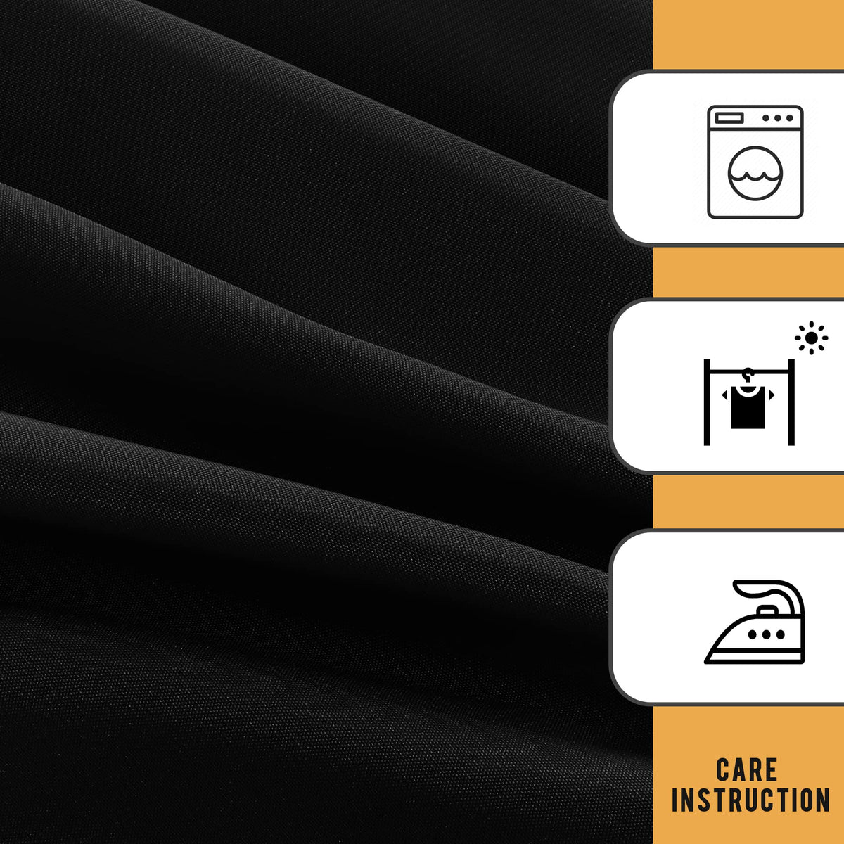 Durable polyester tablecover measuring 72 by 30 inches for a 6ft table.