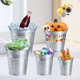 OBTANIM decorative bucket filled with small gifts and trinkets