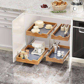 OCG base cabinet accessibility improved by precision ball-bearing slides.