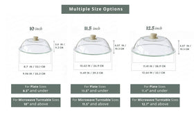 OEC 100% food-safe BPA-free glass cover maintains clean cooking surfaces
