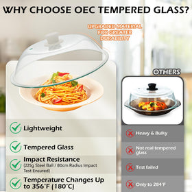 OEC three sizes available: 10, 11.5, 12.5 inches for versatile fit.