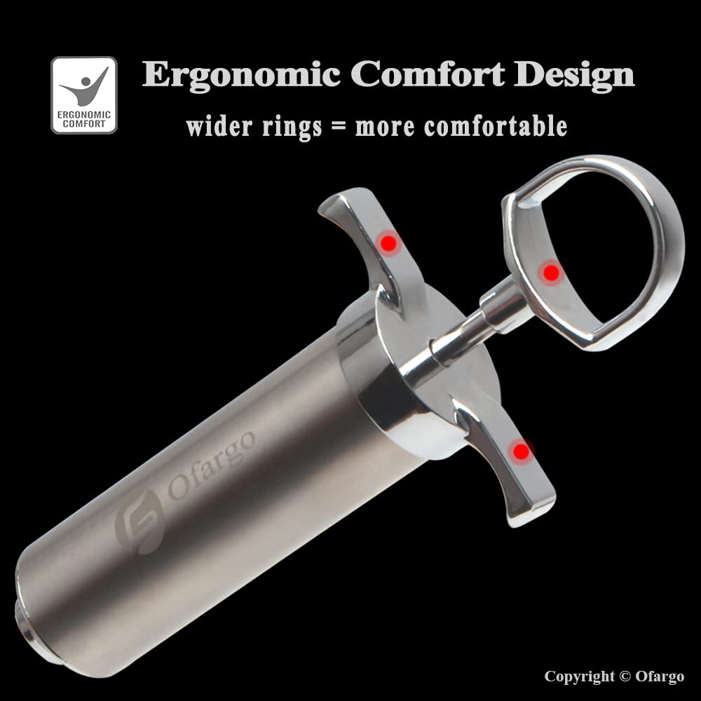 Ofargo four needles for turkey with multi-hole design for even flavor distribution