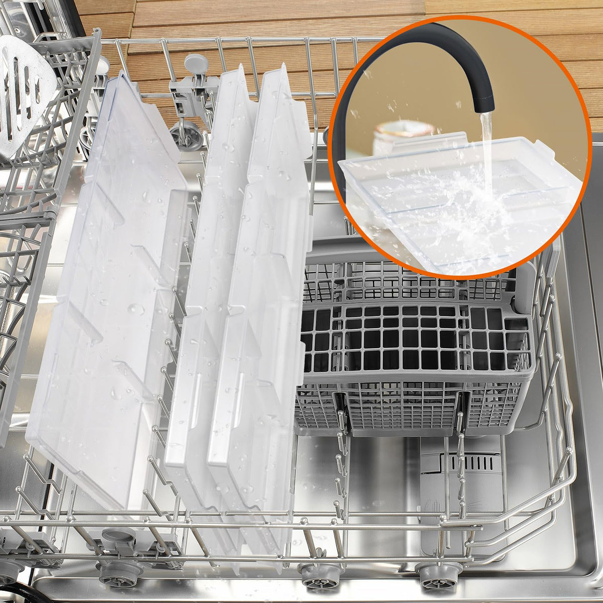 Ofhedeve easy-clean lid simplifies wiping and maintenance.
