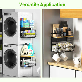 Ofiray-home kitchen counter organizer helps declutter cabinets and surfaces.
