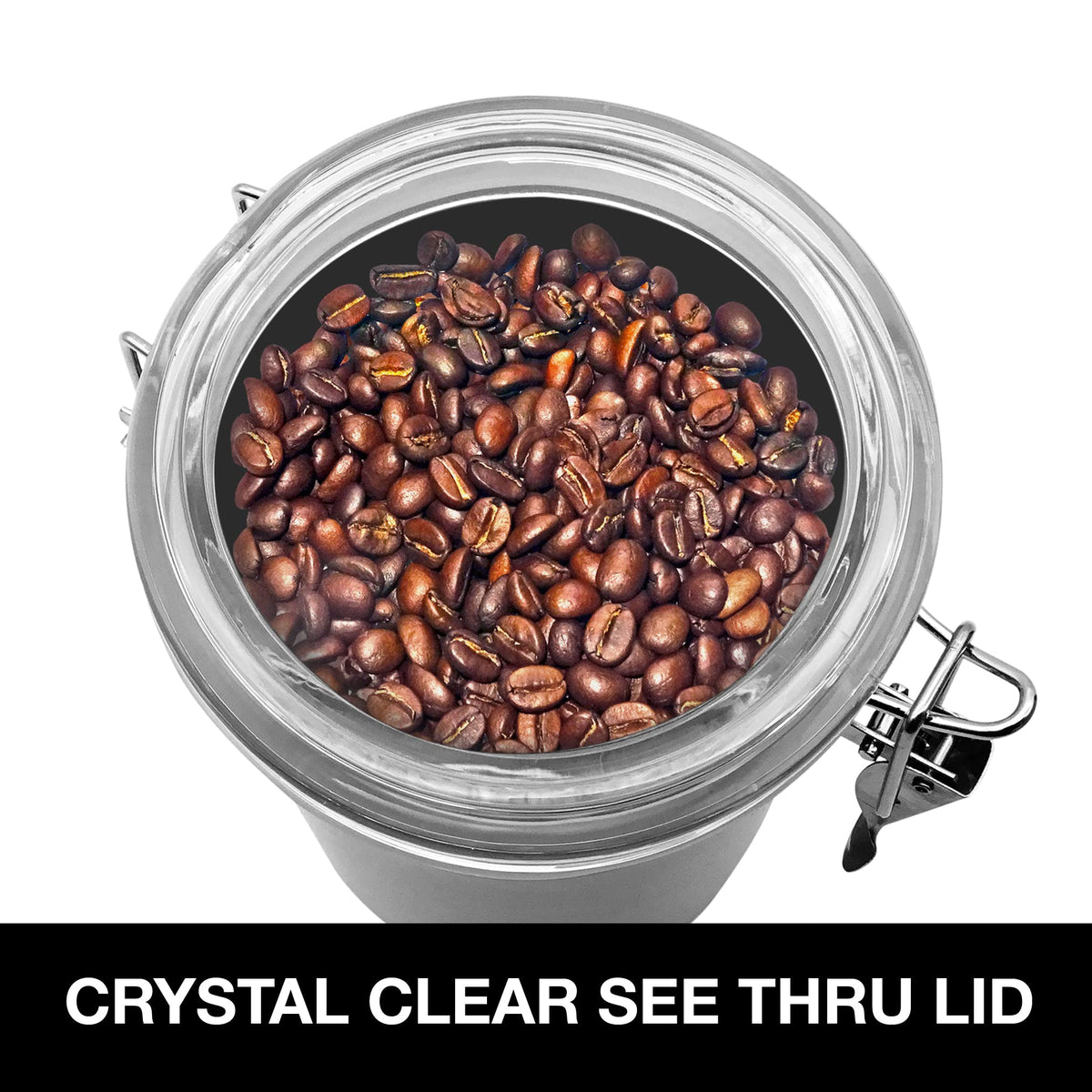 OGGI lid features silicone gasket for a reliable airtight seal.