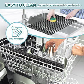 Ohuhu easy-clean design is dishwasher-safe or wipe-clean.