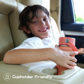 OISIZ Kids bottle leak-proof cap prevents spills when closed