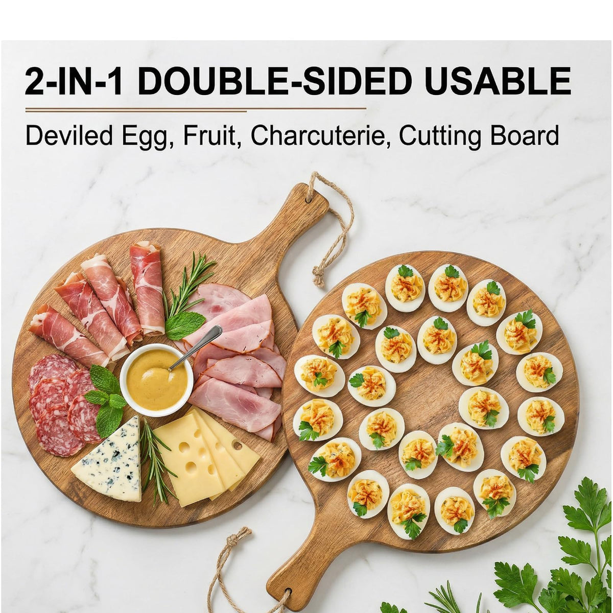 Okllen food-safe oil finish ensures non-toxic surface for serving