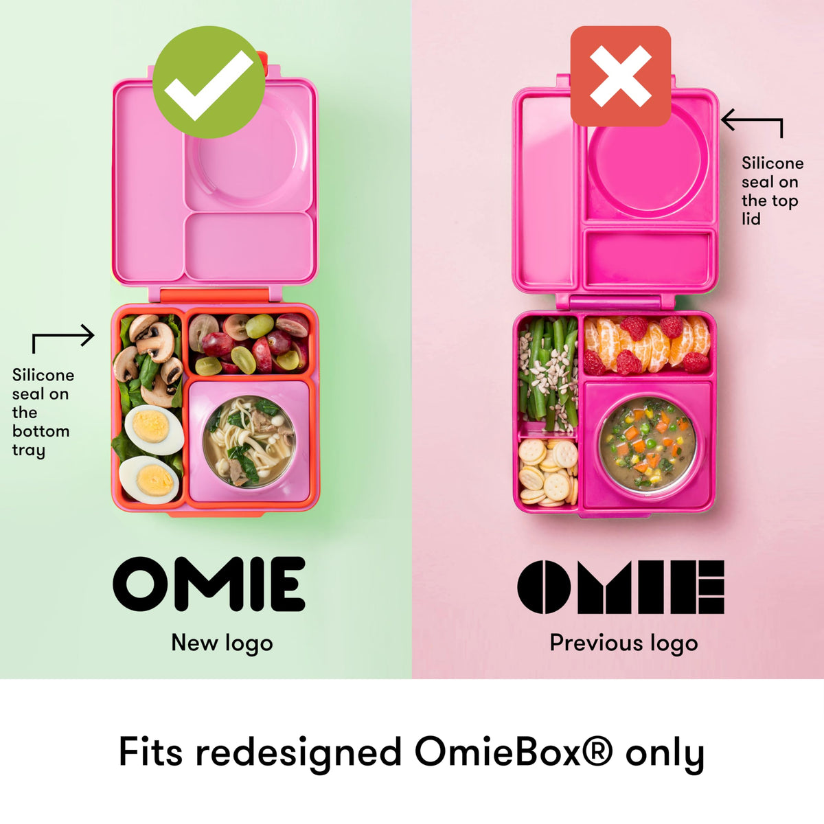 Food-safe silicone maintained for microwave and dishwasher safety