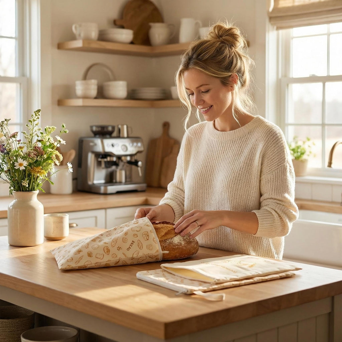 OMIOMIR sustainable kitchen storage that reduces frequent replacements