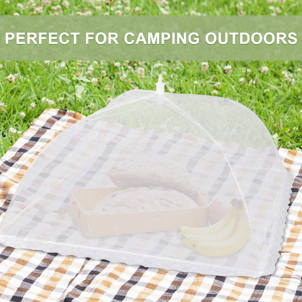 Onarway reusable mesh keeps foods fresh and ventilated during gatherings.