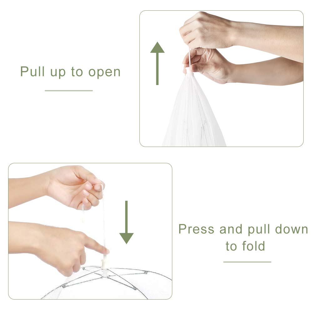 Onarway outdoor garden-protector cover shields seedlings while air and water flow.