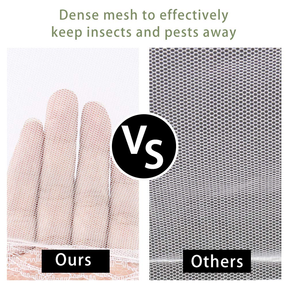 Onarway fine polyester mesh closeup shows breathable, insect-protective coverage.