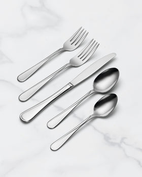 Oneida Flight place setting for four completes the table