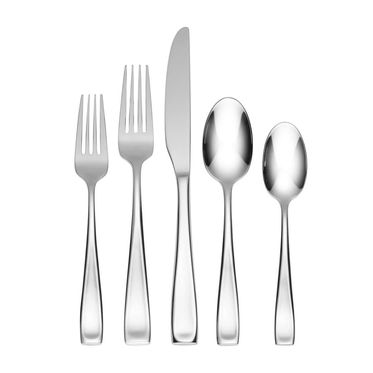 Oneida Moda 20pc flatware with mirror finish for elegant daily dining