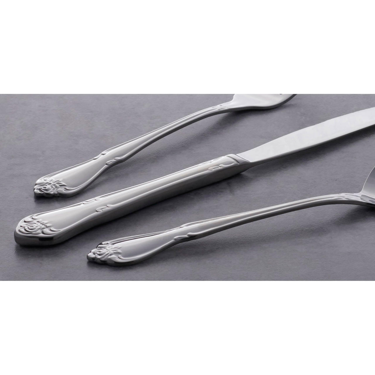 Oneida True Rose serving fork part of the coordinated serving set