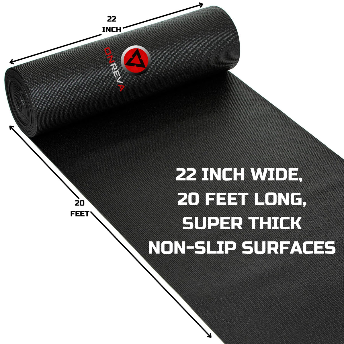ONREVA toolbox liner non-slip surface prevents tool movement during drawer use.