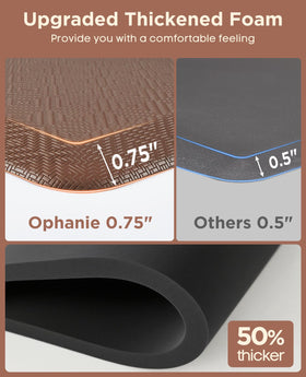 Ophanie mat roll-packed for compact shipping and quick setup.