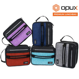 OPUX lunch bag offers multiple carry options for hands-free transport
