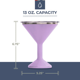 ORCA Tini 13oz pink in-hand shot shows comfortable grip during gatherings.