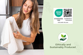 Organic Cotton Mart embroidery-ready towels showcase craft potential and customization ideas