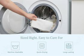 Organic Cotton Mart towels close-up-hemmed edges emphasize craftsmanship and long-lasting quality