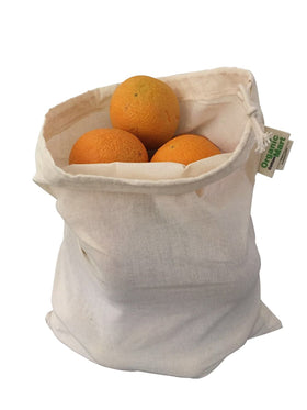 Organic Cotton Mart 2L bag stored in fridge for moisture balance