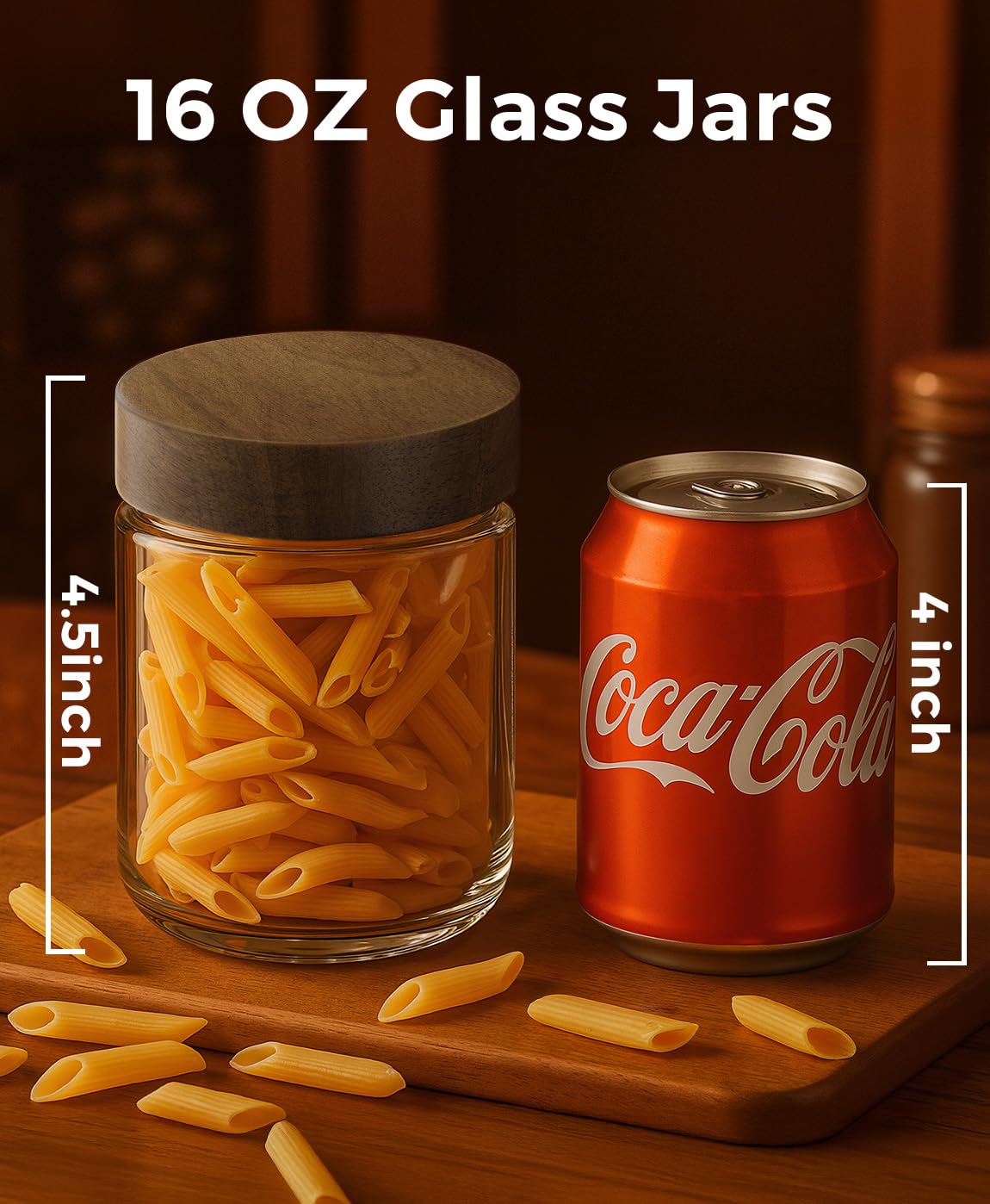 Osfel leakproof acacia lid protects on-the-go spills.