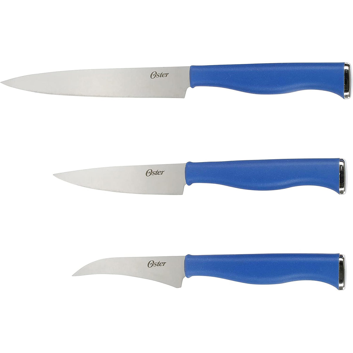 Oster Langmore 7-inch santoku knife for versatile chopping tasks.