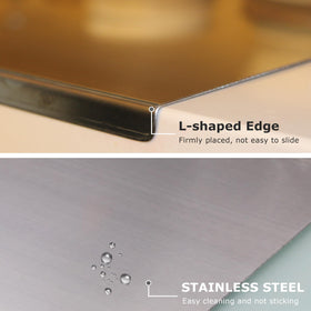 OTAVILEM hygienic stainless steel surface cleans quickly with a rinse.