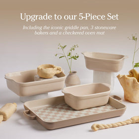 Our Place Griddle Pan toxin-free ceramic coating, effortless cleanup