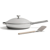 Our Place Titanium Always Pan Pro — 10.6" PFAS-Free No-Coating Nonstick Pan with Spatula | Induction & Oven Safe to 1000°F | Chrome