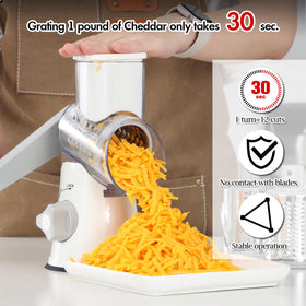 Ourokhome cheese nuts chocolate grater is perfect for toppings and desserts.