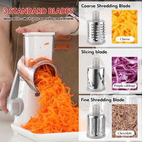 Ourokhome suction base keeps the grater stable on clean counters.