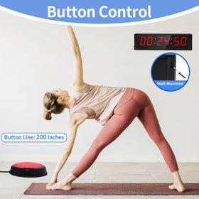 Ousmile compact dimensions fit in a gym bag for on-the-go timing.