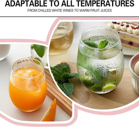 OUWO lead-free glass design offers safe, durable entertaining at home.