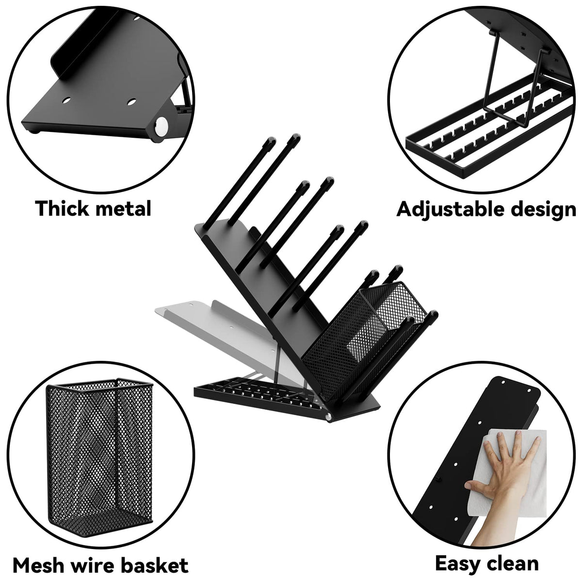 OVICAR space-saving coffee station organizer for compact countertops
